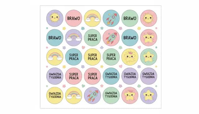 Generator: Naklejki motywacyjne