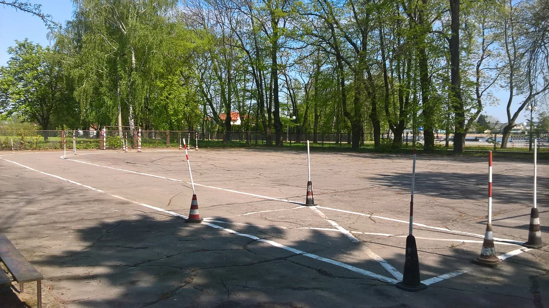 Plac manewrowy i boisko przy Zespole Szkół Zawodowych w Sokółce