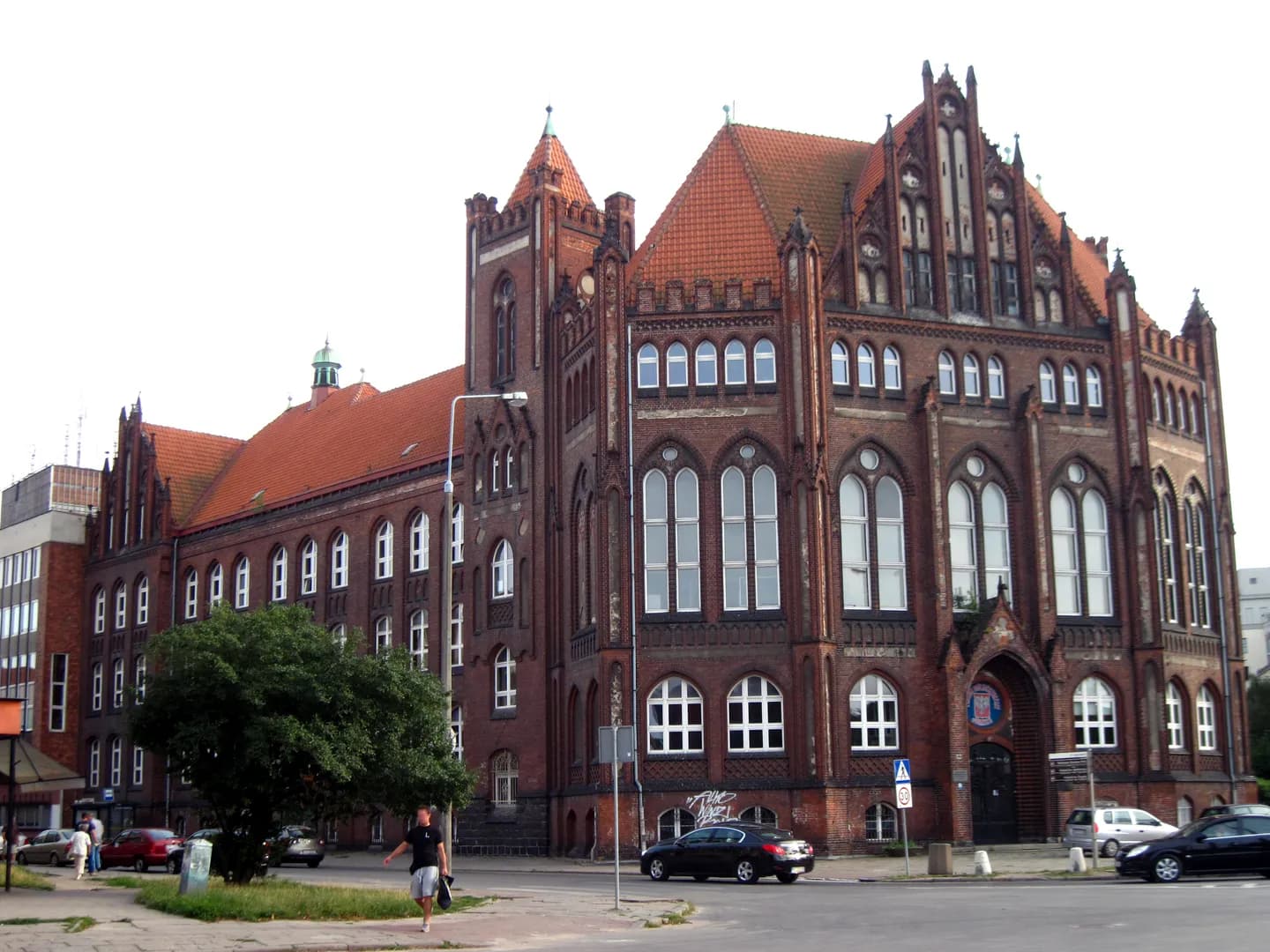 Zabytkowy gmach I Liceum Ogólnokształcącego im. Mikołaja Kopernika w Gdańsku