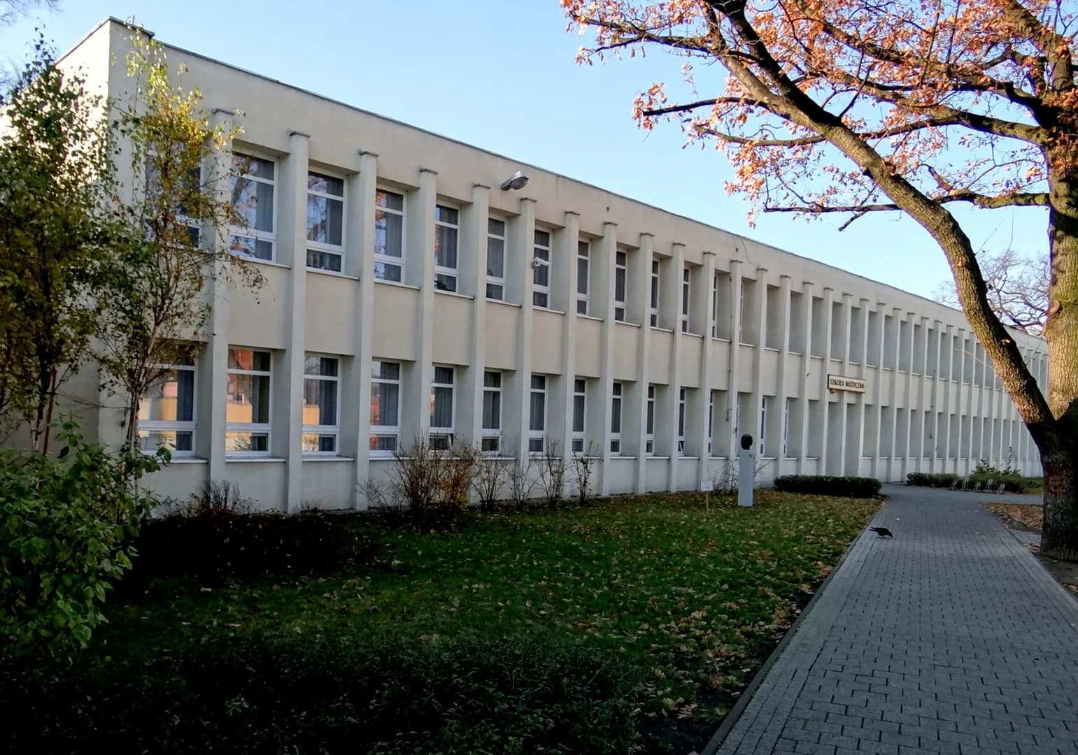 Elewacja budynku Państwowej Szkoły Muzycznej w Inowrocławiu