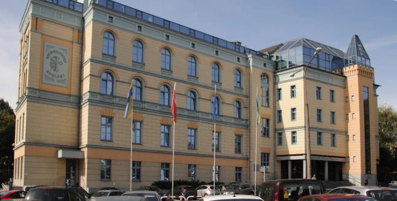 Fasada budynku Collegium Maius Uniwersytetu Opolskiego