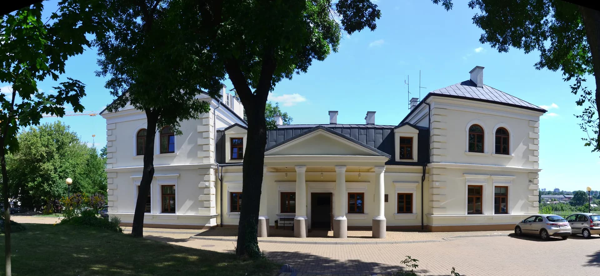 Zabytkowy budynek rektoratu Politechniki Lubelskiej w Lublinie